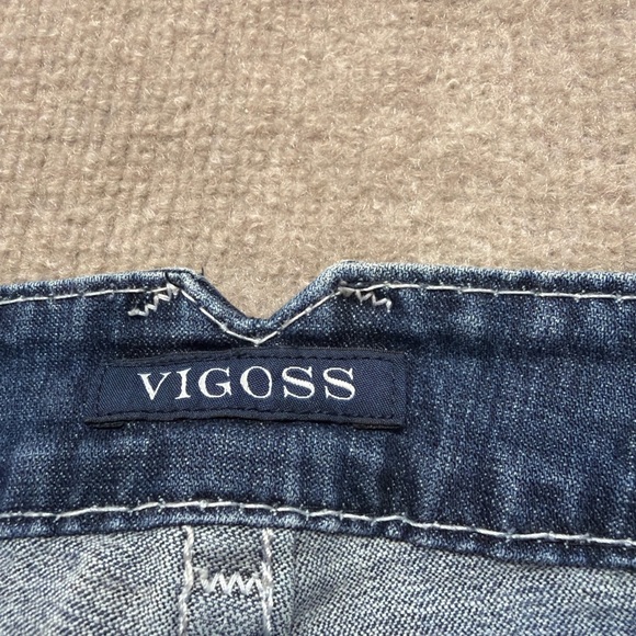 Vigoss “The Chelsea” Slim Boot Jeans Women’s Size 7/8, Length 31 1668 - Picture 5 of 8